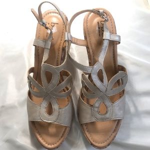 BOC Rose Gold Sandal Wedge